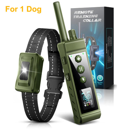 Electric Dog Training Collar Remote Control With  Vibration Shock