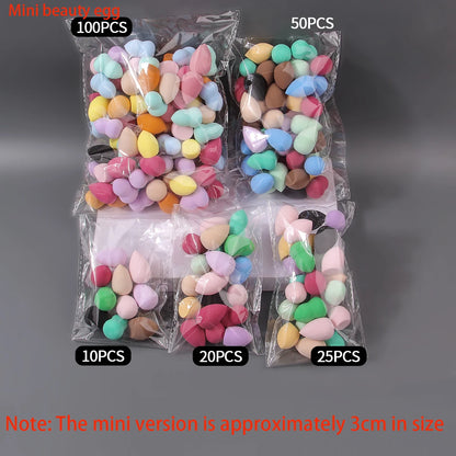 10/20/25/50/100PCS Mini Random Makeup Sponges