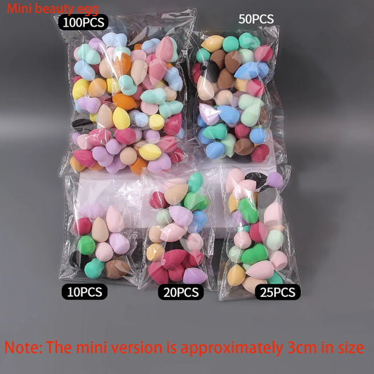 10/20/25/50/100PCS Mini Random Makeup Sponges