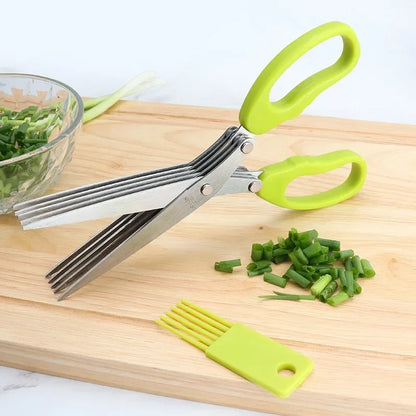 Kitchen Scissors Multifunctional Multi Layers Stainless Steel