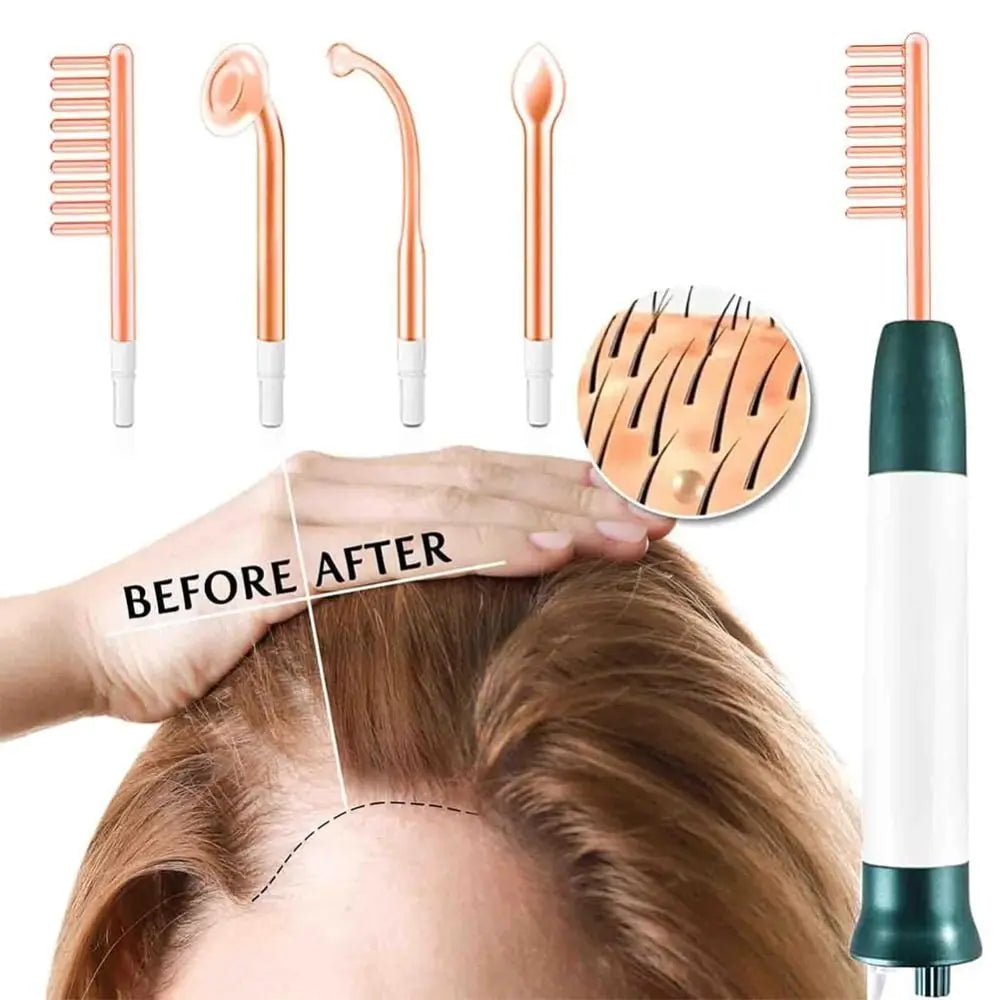 Nourishes Hair Roots Vortex Comb Bundle 4 Settings High Frequency