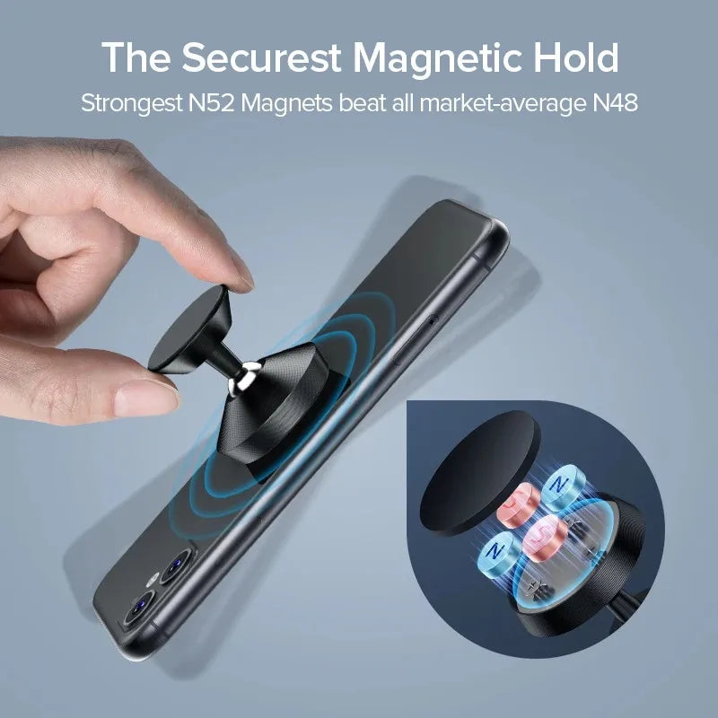 Magnetic Car Phone Holder Magnet Mount Bracket Stick on Car Dashboard