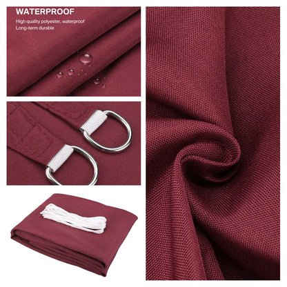 Waterproof Sun Shelter Triangle Sunshade Protection Outdoor