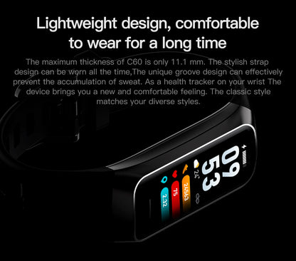 LIGE Amoled Smart Watch Smartwatch Band Women Heart Rate