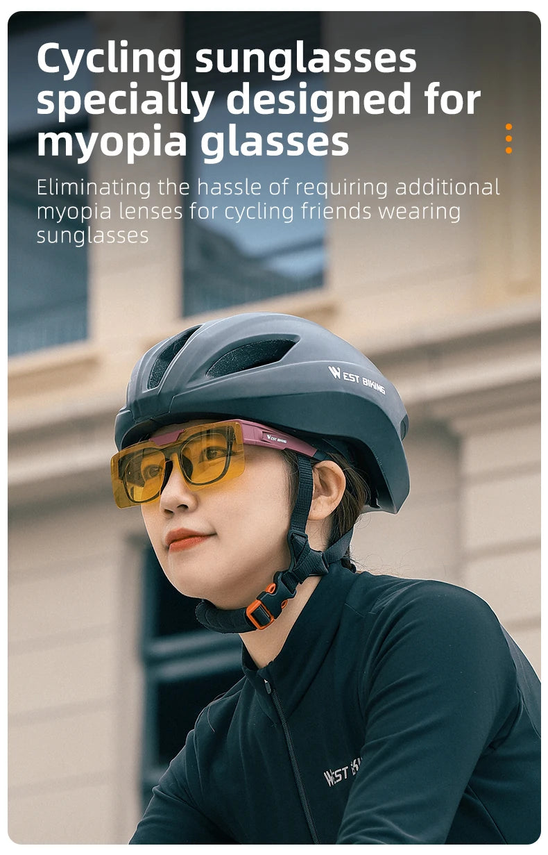 Photochromic Glasses Flip Design Polarized Sunglasses