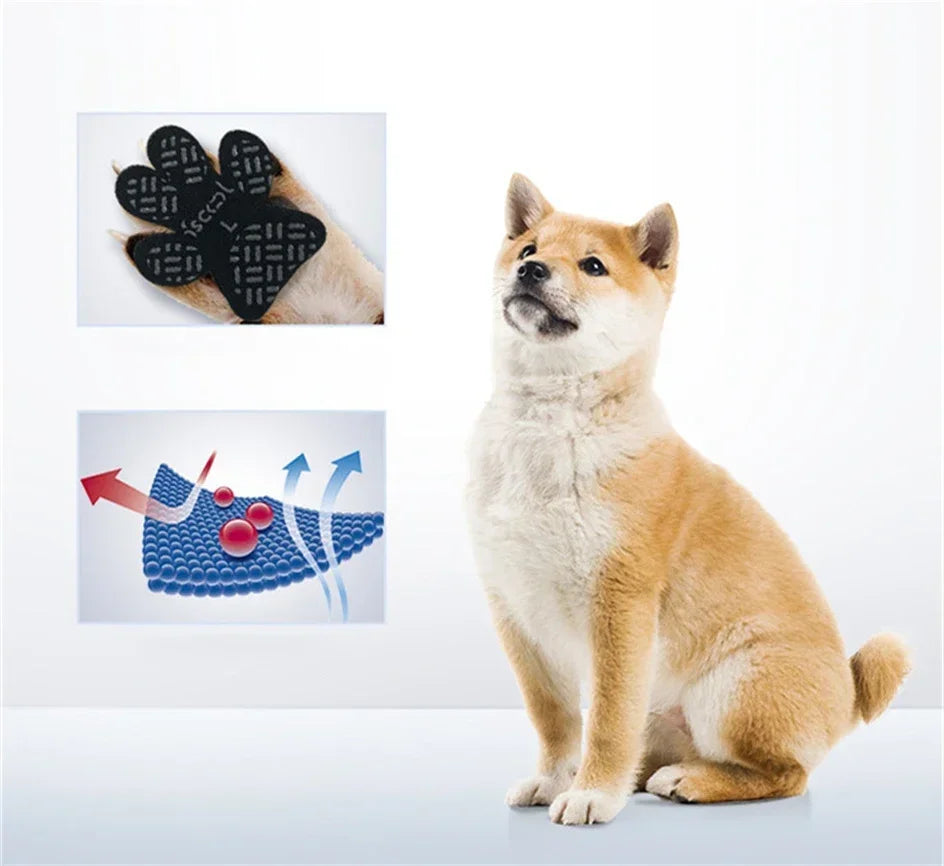 Dog Anti-Slip Pads Waterproof Paw Protectors Self Adhesive Shoe