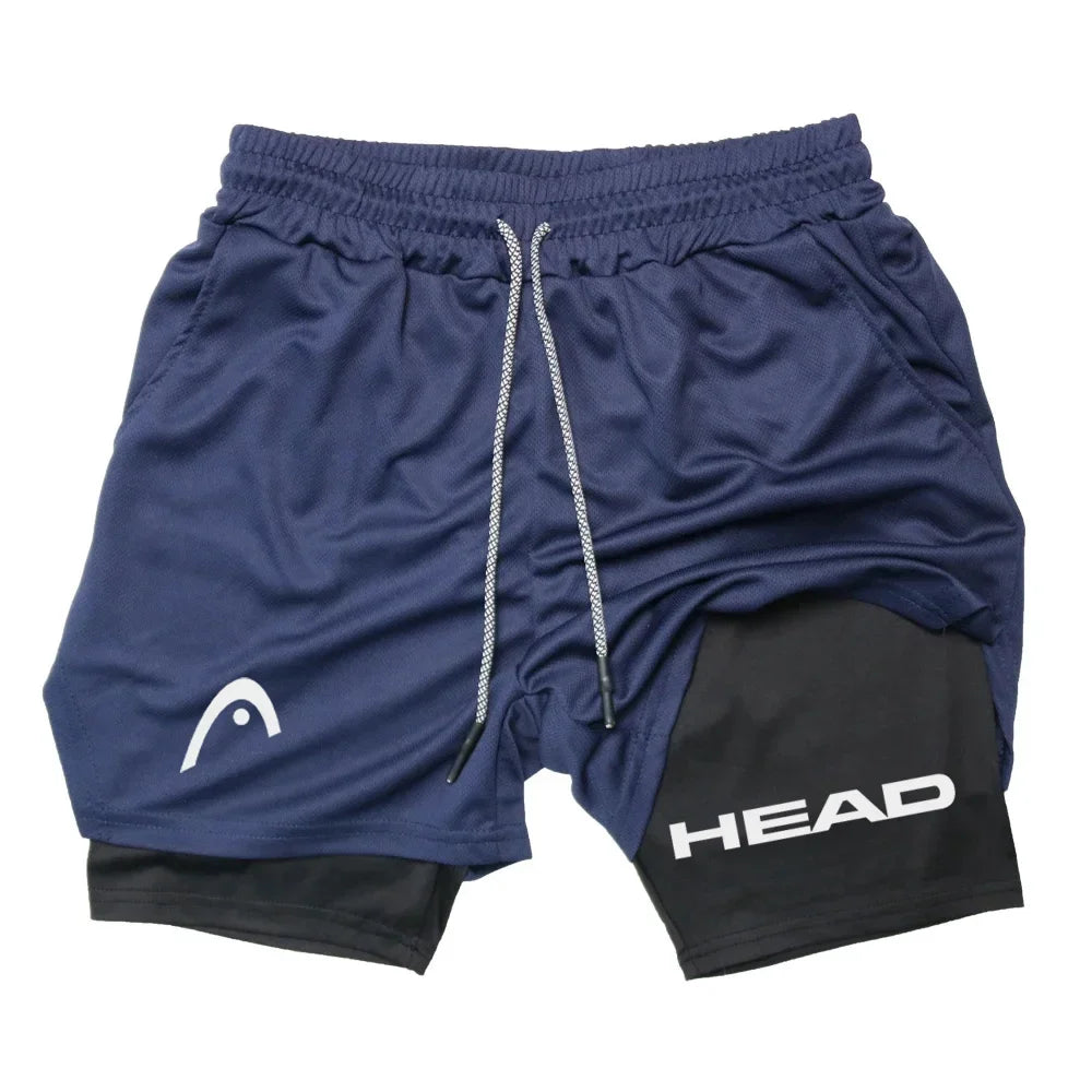 Anime Berserk Head Running Shorts Men Fitness Gym Training