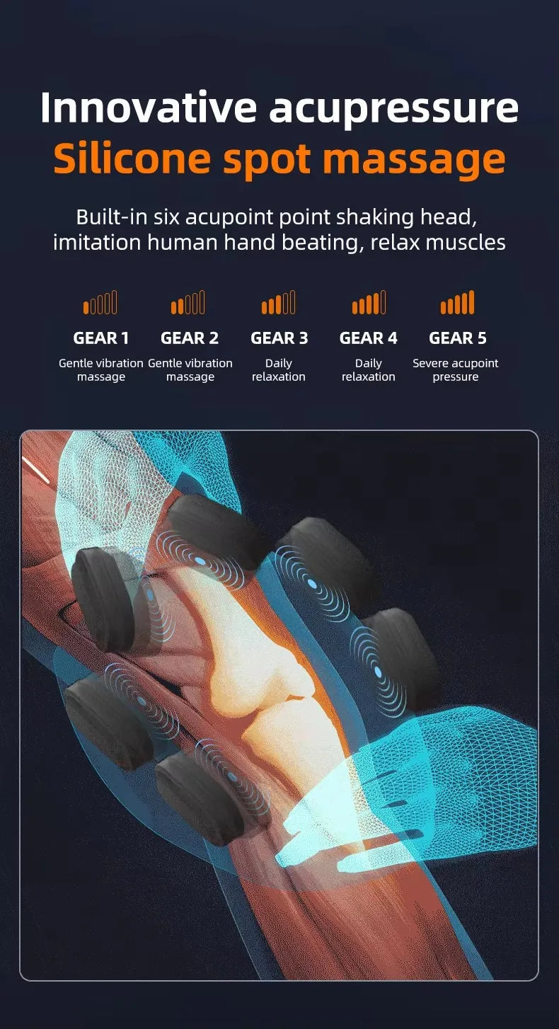 Knee Massager Smart with Heat Red Light  Massage