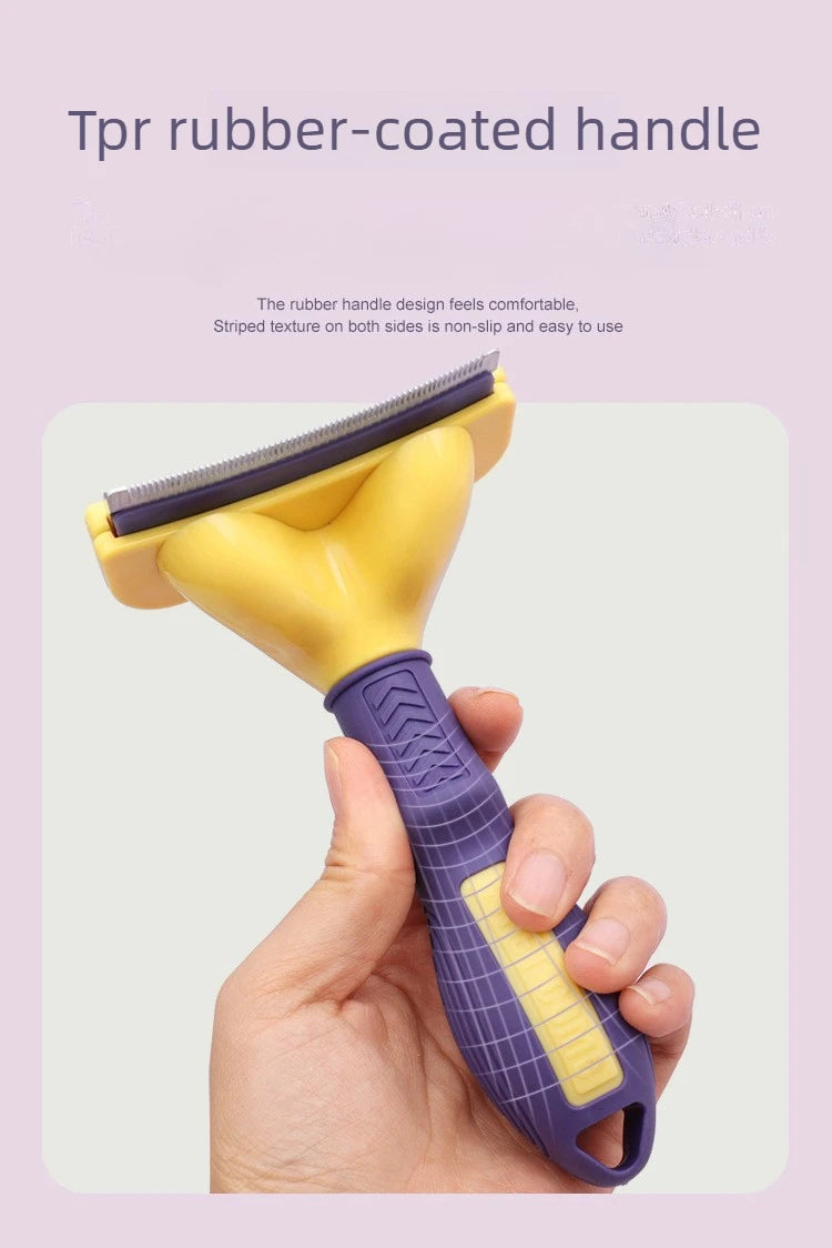 Pet brush, pet grooming tool deshedding comb