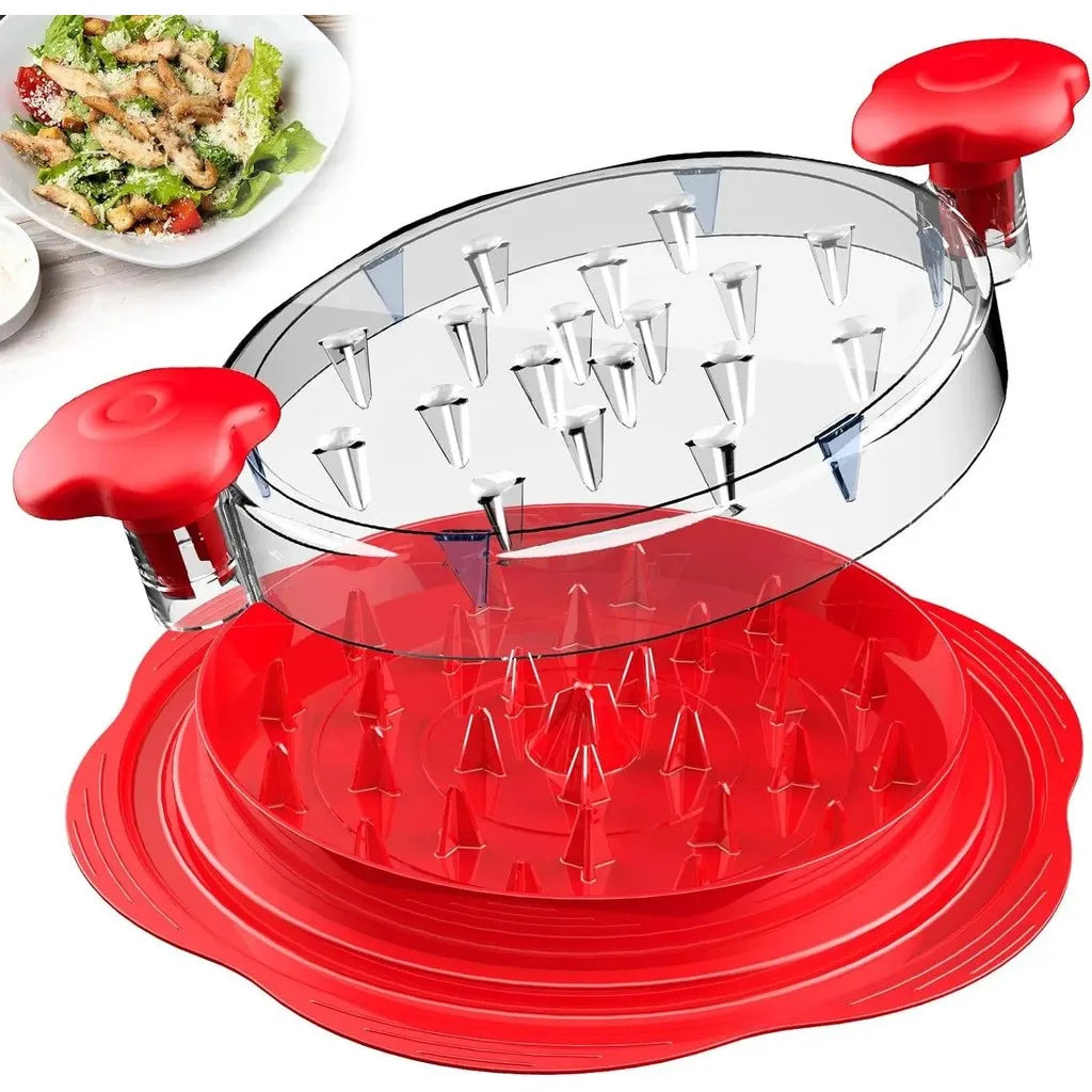 Upgraded Chicken Shredder with Transparent Cover