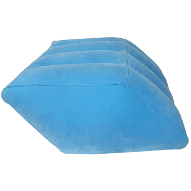Inflatable Velvet Leg Pillow Plastic Camping Soft Inflatable