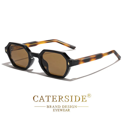 Punk Polygonal Men Sunglasses Personalized Design Square