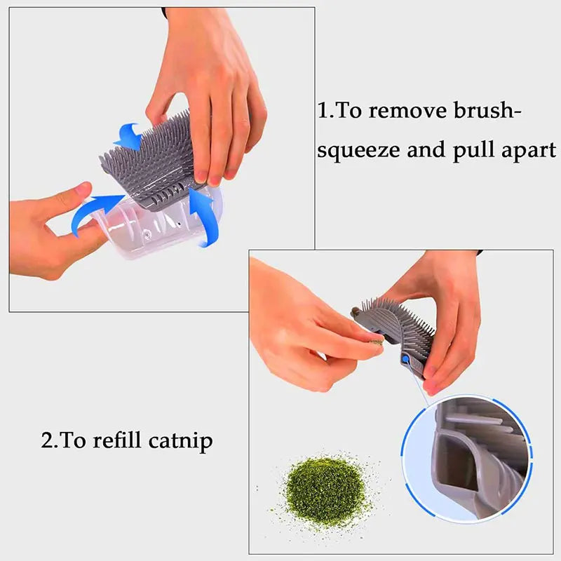 Cat Scratcher Massager for Cats Scratching Pets Brush