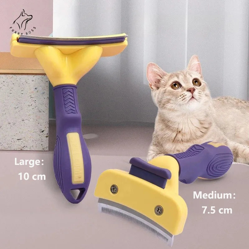 Pet brush, pet grooming tool deshedding comb