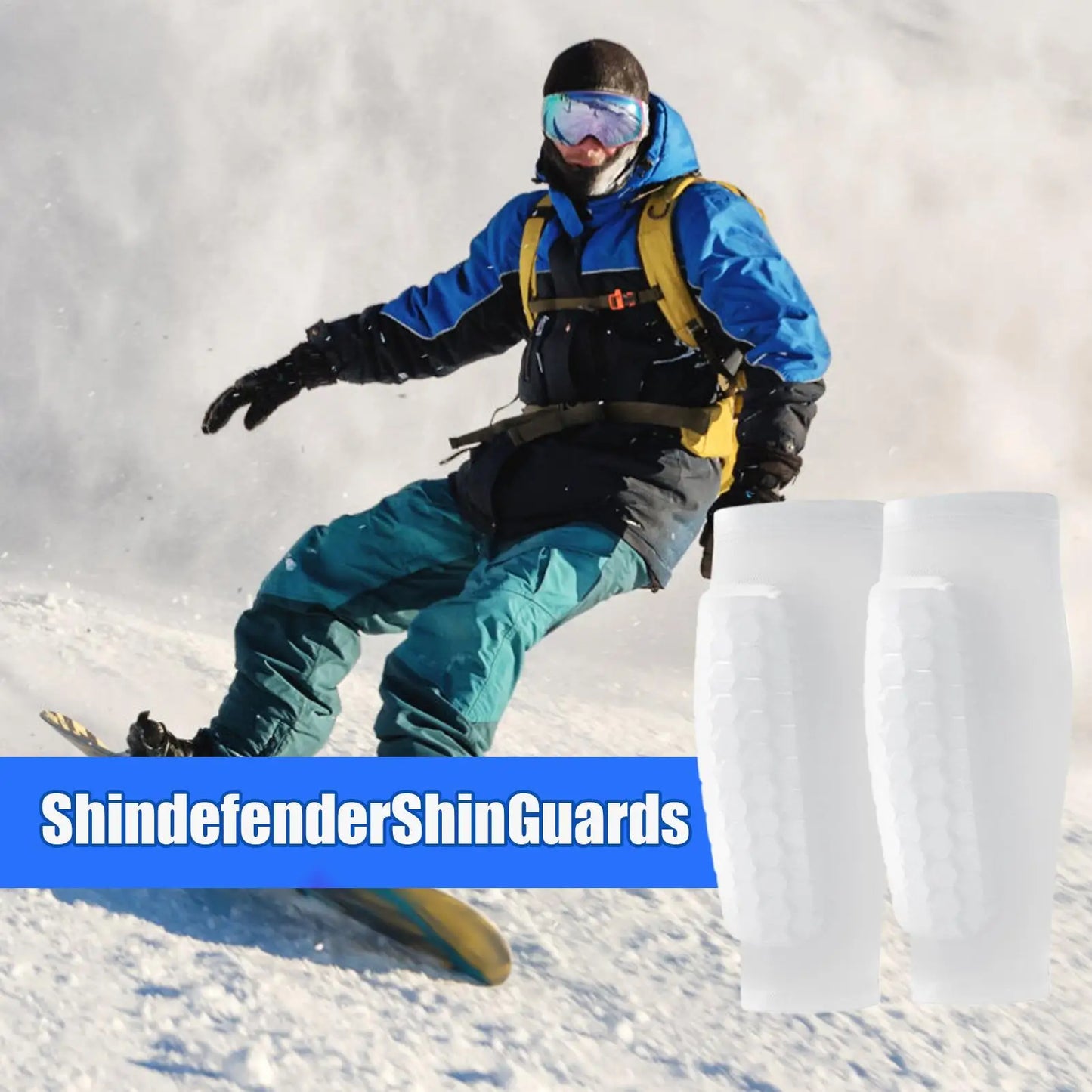 1 pair Ski Shin Guards Shinbang Protector Women