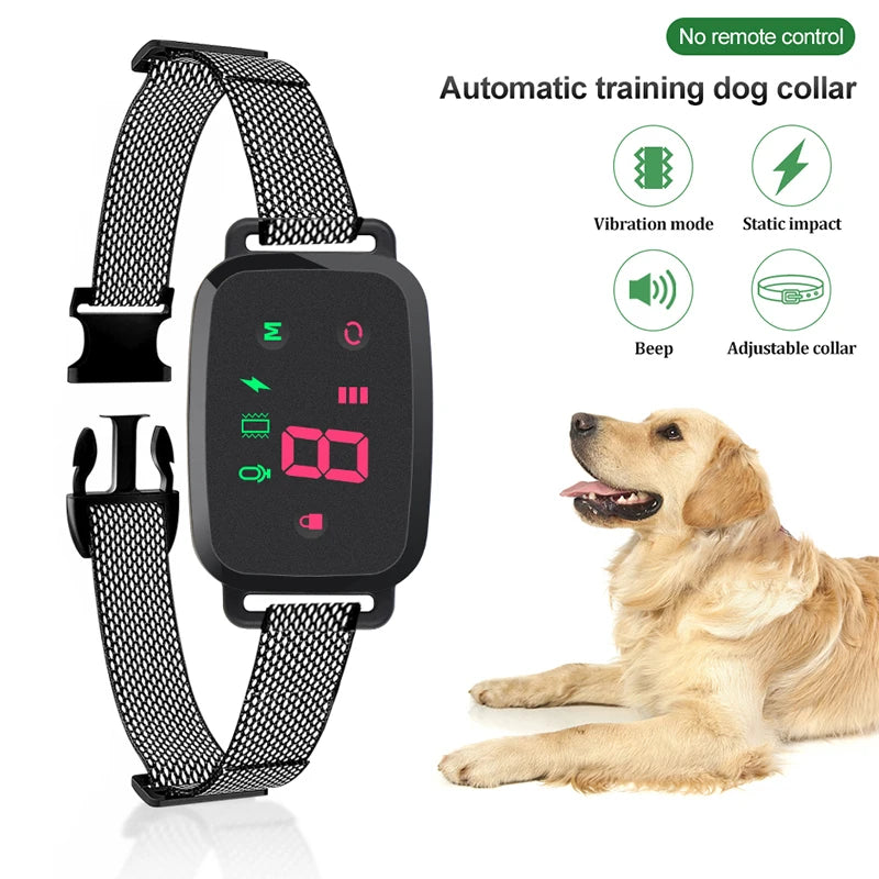 Electric Dog Training Collar Dog Anti Bark Waterproof