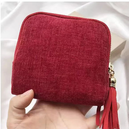 Exquisite Jewelry Storage Bag With Tassel Pendant