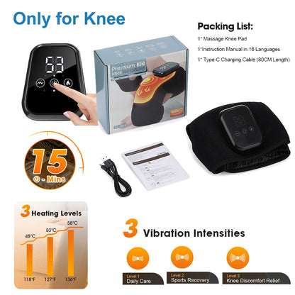 3-in-1 Heated Vibration Knee Massager