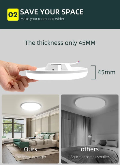Led Ceiling Lights Round Modern Ceiling Lamp