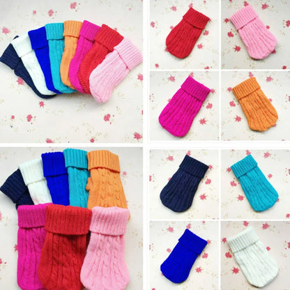 Dog Winter Clothes Knitted Pet Clothes Pet Sweater