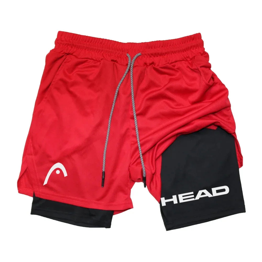Anime Berserk Head Running Shorts Men Fitness Gym Training