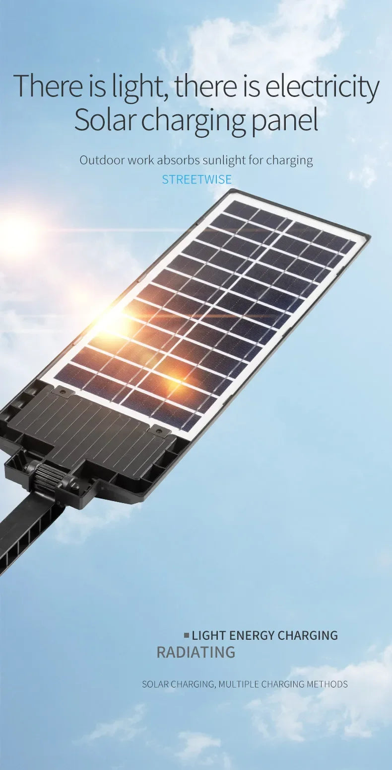 LED Super Bright Outdoor Solar Powered Lamp Motion Sensor