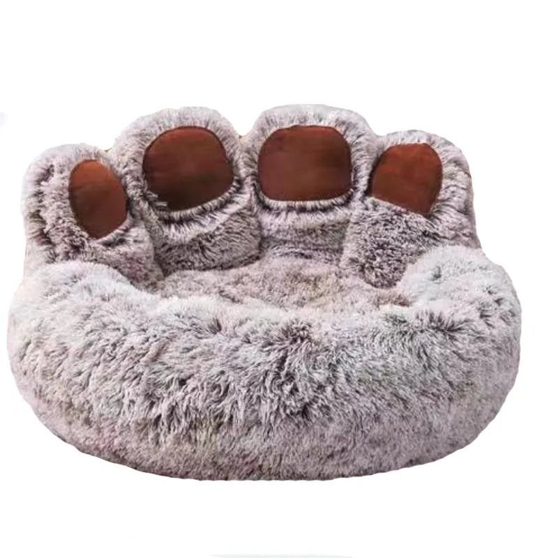 Fluffy Dog Bed Winter Warm Large Pet Products Small Sofa