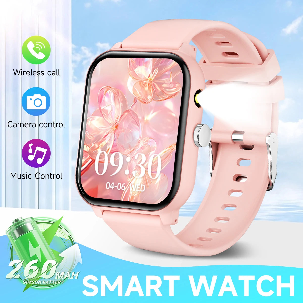 New Game Smart Watch 1.83'' Bluetooth Call Sports Mode
