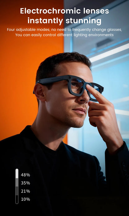 Smart Glasses HD Photo Video OpenAI Record Translation