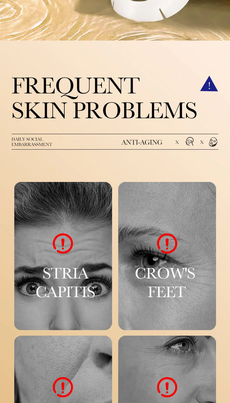 Collagen Anti Wrinkle Facial Mask Anti Aging Fade Fine Lines