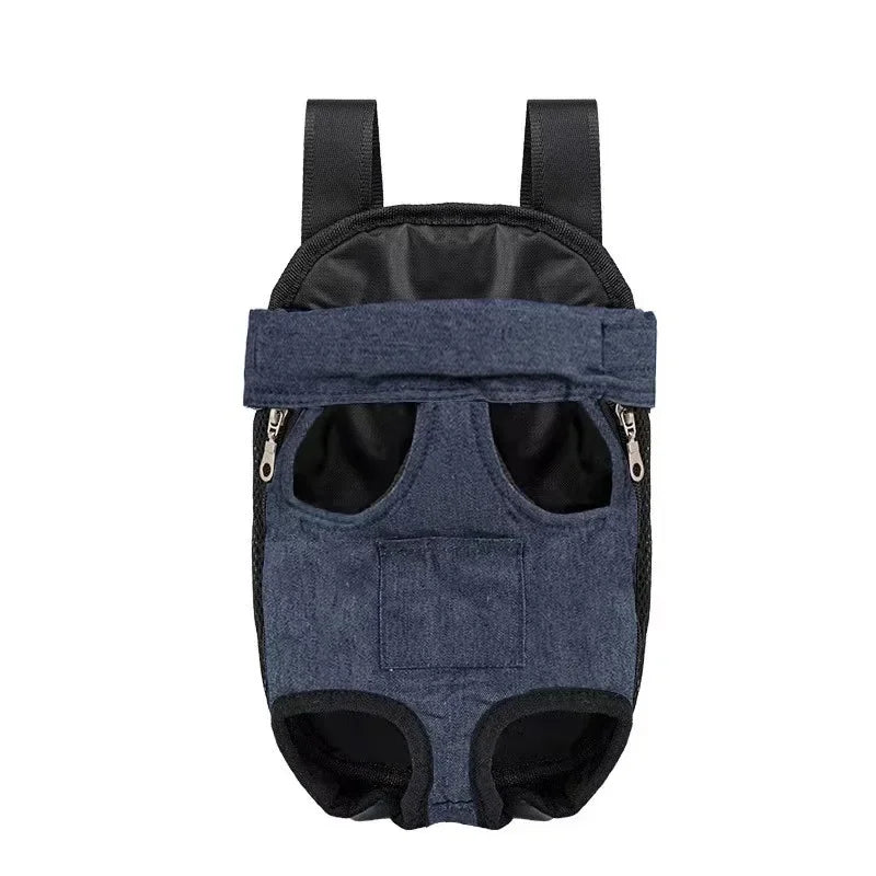 Adjustable Cat Carrier Bag Pet Double Shoulder Backpack