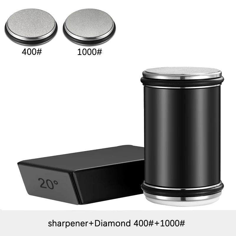 Rolling Knife Sharpener Double Sided Diamond Sharpening Stone