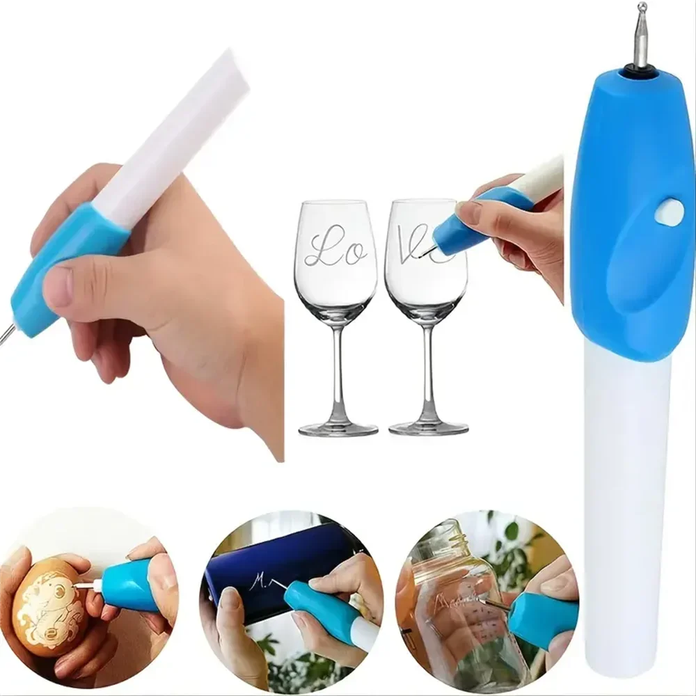 1pc Mini Wireless Engraving Pen, Precision Electric Tool