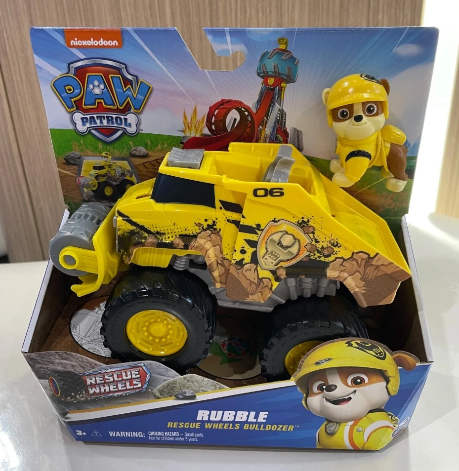 Genuine Paw Patrol Rescue Wheels Anime Action Figure