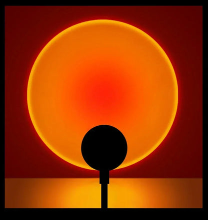 USB Night Light LED Sunset Lamp Projector Photography Wall