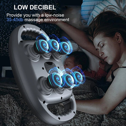 Fascia Gun Muscle Massager Gun High Frequency Back Waist