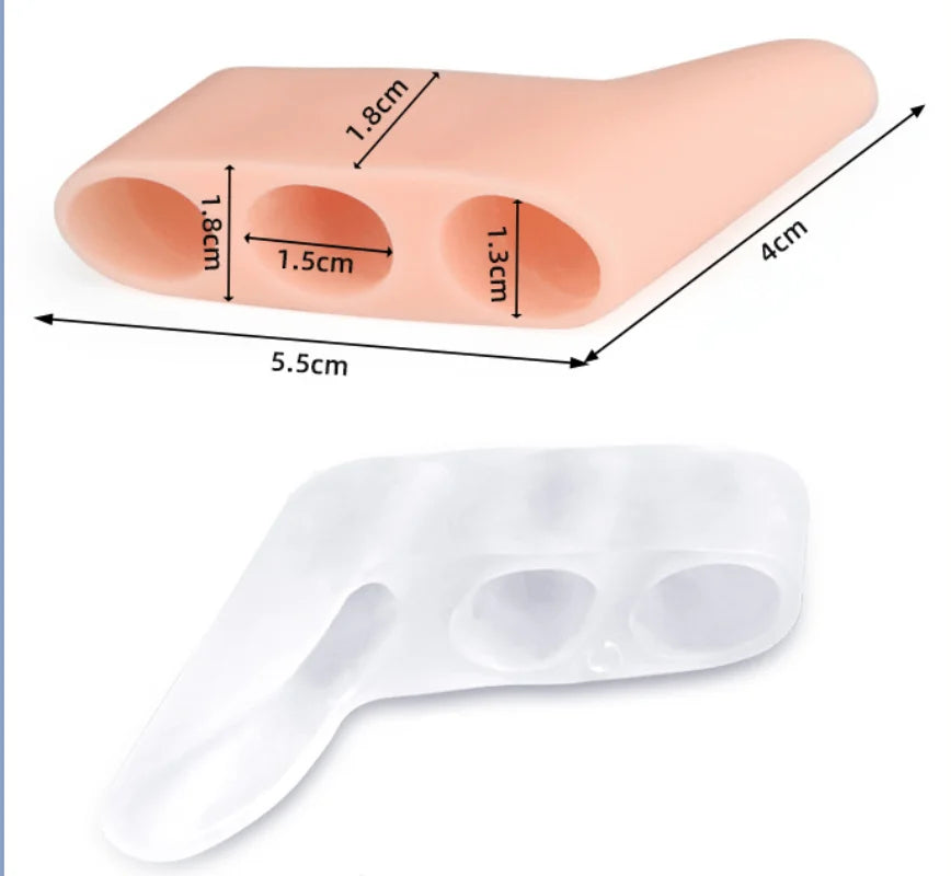 Three Hole Little Finger Separator Overlapping Toes Bunion