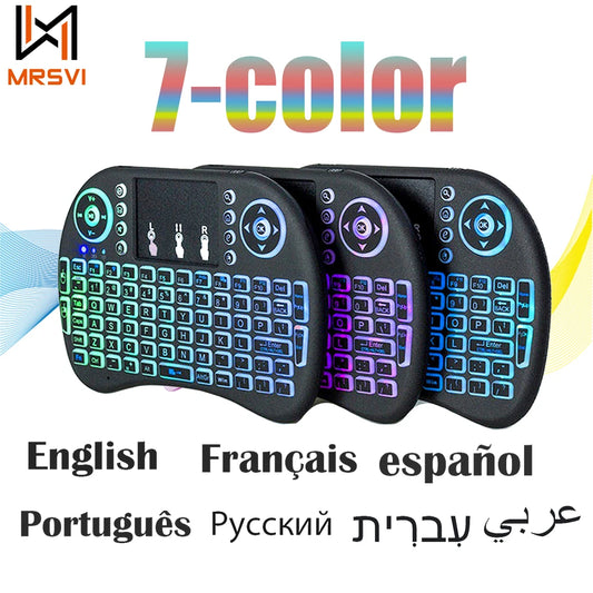 2.4G Air Mouse with Touchpad Keyboard Mini Wireless