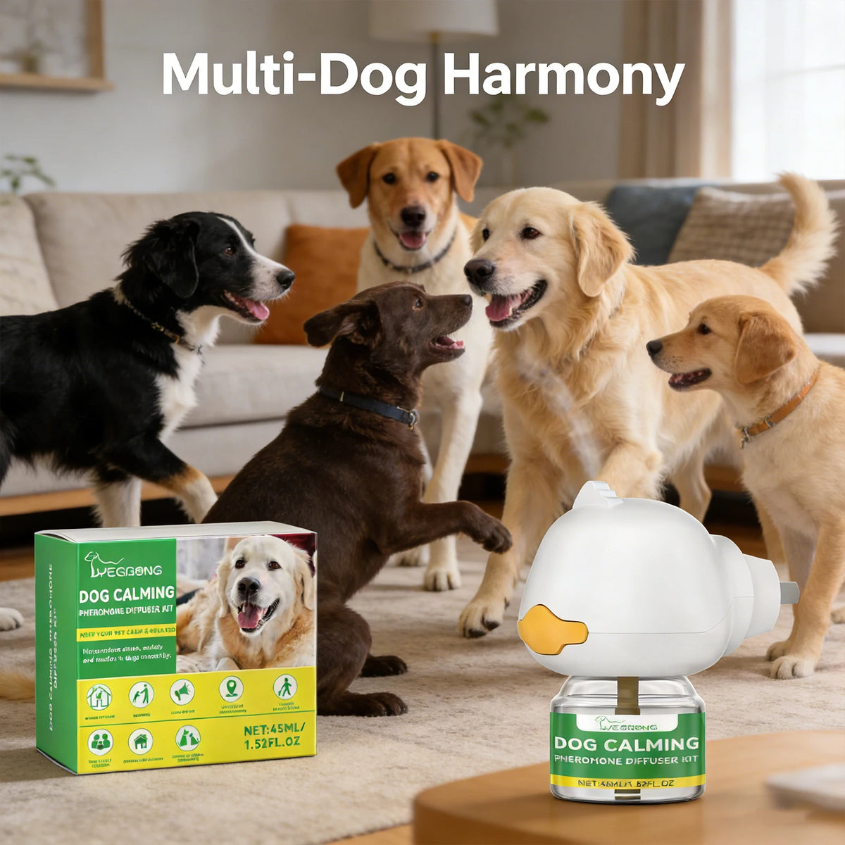 Dog Calming Diffuser Kit Relaxing Anti Anxiety Relief