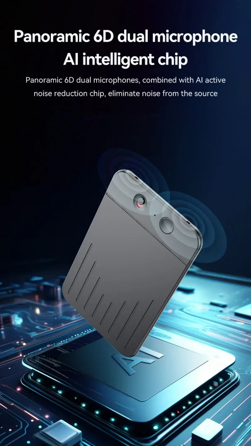 AI Voice Recorder APP Control AI Notetaking Device Transcribe