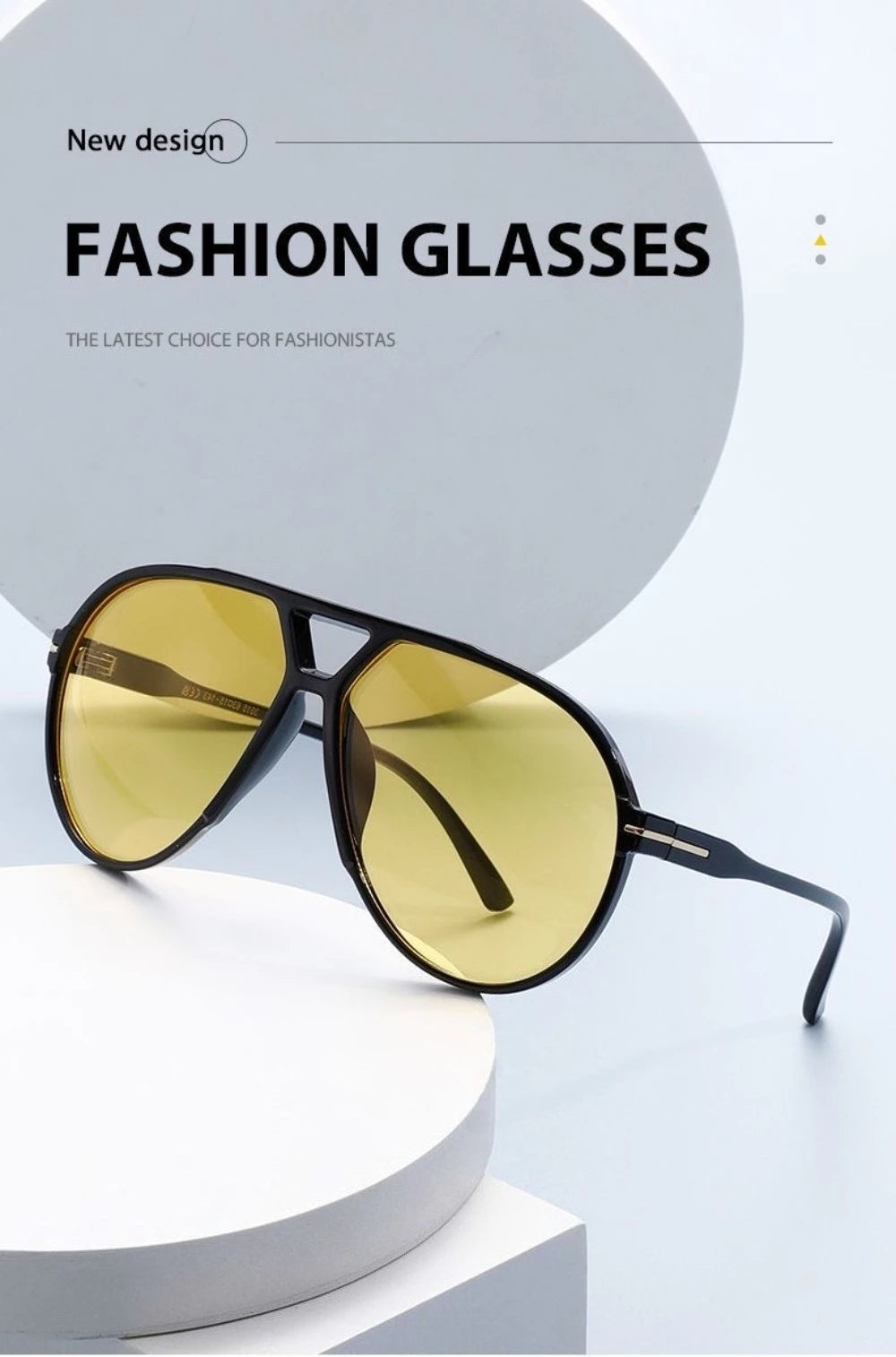 3515 Designer Inspired Sunglasses Vintage Oversized