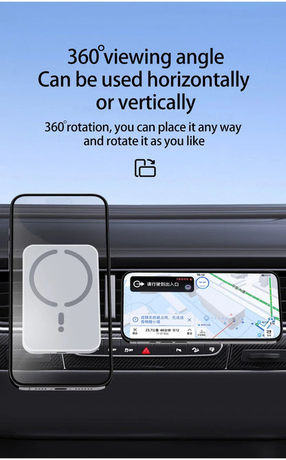 Magnetic Wireless Car Charger Air Outlet Phone Holder