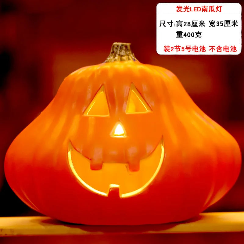 1Pc Decorative Pumpkin Halloween Props Lantern