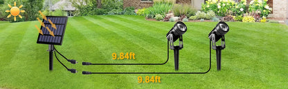 Solar Powered Spotlight IP65 Solar LED Light Outdoor