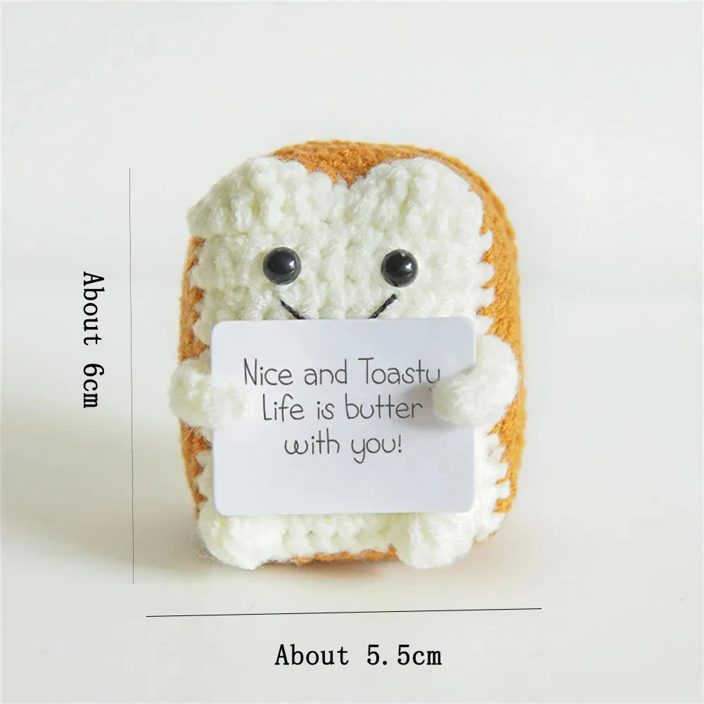 Positive Energy Potato Doll Home Decoration Mini Plush Knitting Wool