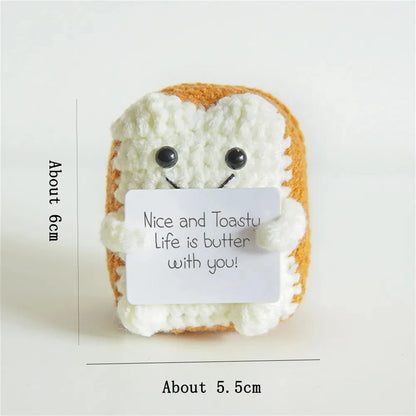 Positive Energy Potato Doll Home Decoration Mini Plush Knitting Wool
