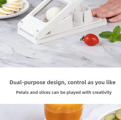 Multi Functional Kitchen Ingredient Fancy Egg Cutting