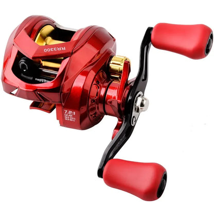Fishing Baitcasting Reel All Metal Spool Fishing Reels