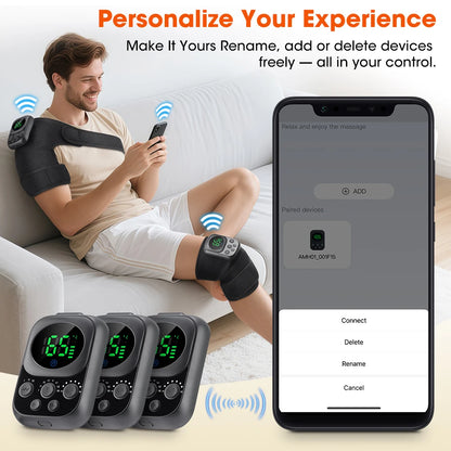 Electric Heating Knee Wrap with 5 Modes Muscle Relaxation