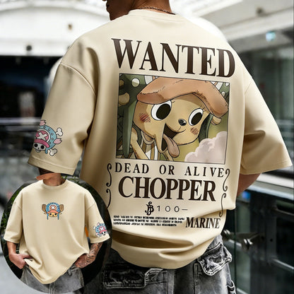 ONE PIECE Anime Chopper Joint Cotton T-shirt Summer